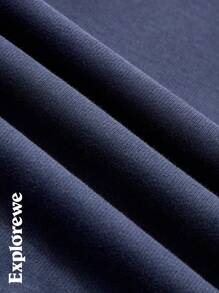 SHEIN 2pcs/Set Tween Girls Casual Round Neck Sweatshirt And Sweatpants Outfit, For Outdoor Wear In Spring And Autumn