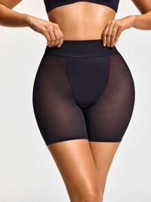 SHAPORA Shaping High-Waisted Mid Thigh Shapewear Short Bottom Body Shaper Butt Lifter-Tummy Waist Thigh Control