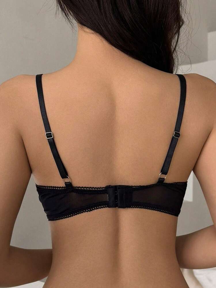 Lace Jacquard Adjustable Shaping Bra For Women Lingerie For Women