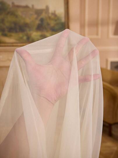 PalaceNights Romantic Ruffle Bow Square Neck Mesh Strap Nightgown Babydoll Luxe Loungewear, Moo view 7