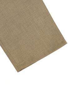 Claim Dot Men's Casual Solid Color Suit Pants