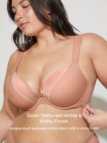 LUVLETTE Plus Dream Curve 内衣支撑基础款文胸 聚拢无缝 T 恤文胸