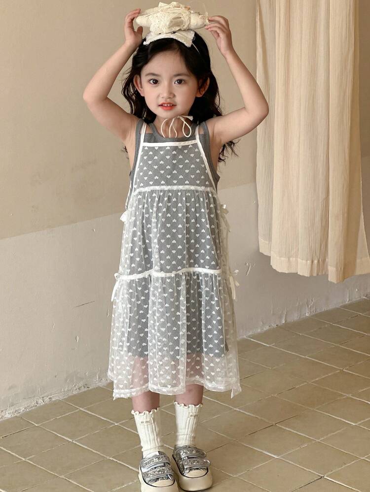 2pcs Young Girl Fall Outfit Set Easter