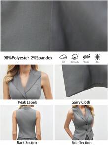 BizChic Damen Blazer mit langen Ärmeln, Alltagstragen, Silvester Party, Valentinstag, Date, Frühling/Sommer