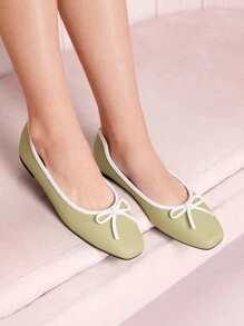 CUCCOO DOLLMOD Round Toe Comfortable Women Flat Casual Shoes, Everyday Wear Spring Shoes Spring Break Easter - Multicolor - View 4