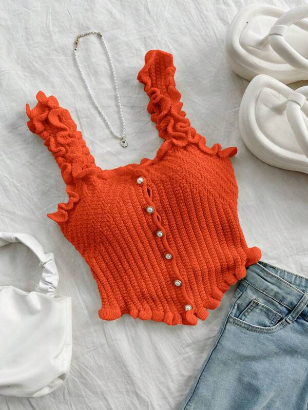 Soleia Women's Romantic Casual Vacation Knit Top