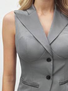 BizChic Damen Blazer mit langen Ärmeln, Alltagstragen, Silvester Party, Valentinstag, Date, Frühling/Sommer