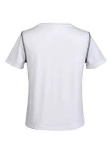 Young Boy Casual Sport Short Sleeve T-Shirt, Spring/Summer - White - View 2