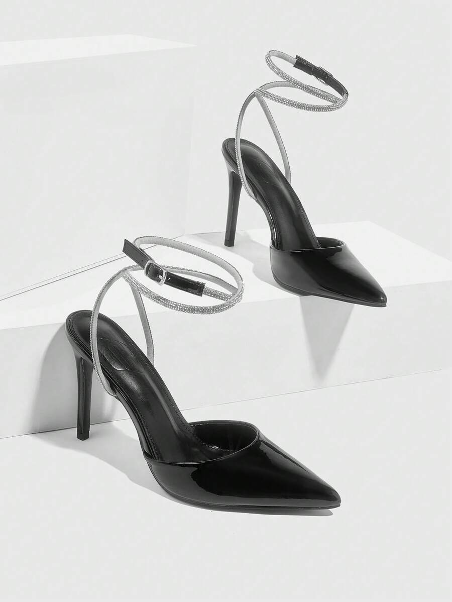 CUCCOO SZL Solid Color Pointed Toe Fashionable Elegant Commute High Heel Shoes Spring Shoes Spring Break Easter Prom Heels