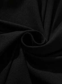 ROMWE MEN Street Life Men's Gothic Printed Short Sleeve T-Shirt, Suitable For Everyday Wear, Spring/Summer, Halloween - Black - View 3