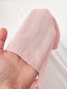 SHEIN 2pcs Baby Girl Summer Floral Print Tank Top And Capri Pants Set - Pink - View 6