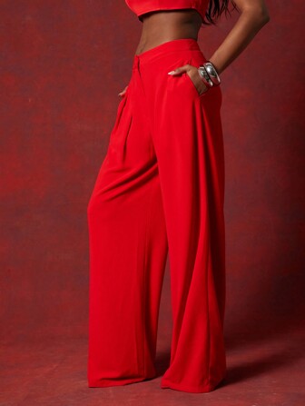 NYA SZN Spring Business Pleated Trouser Pants Summer Festivals