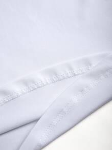 Manfinity Sport Corelite Men Striped Crew Neck Raglan Long Sleeve Sports T-Shirt  Long Sleeve Shirt Boyfriend Style Men, Muscle Fit Activewear Fitness Sports - White - View 6