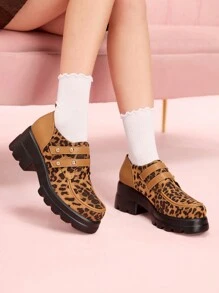 CUCCOO DOLLMOD Zapatos planos con tira y hebilla, de estilo minimalista elegante, con puntera redonda, suela gruesa, material de tela bordada, decoración de cristal, para uso diario y banquetes, color negro - Negro - Ver 5