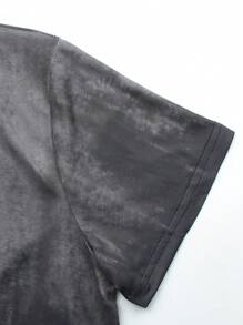 Manfinity Hypemode 男士休闲水洗落肩宽松短袖 T 恤