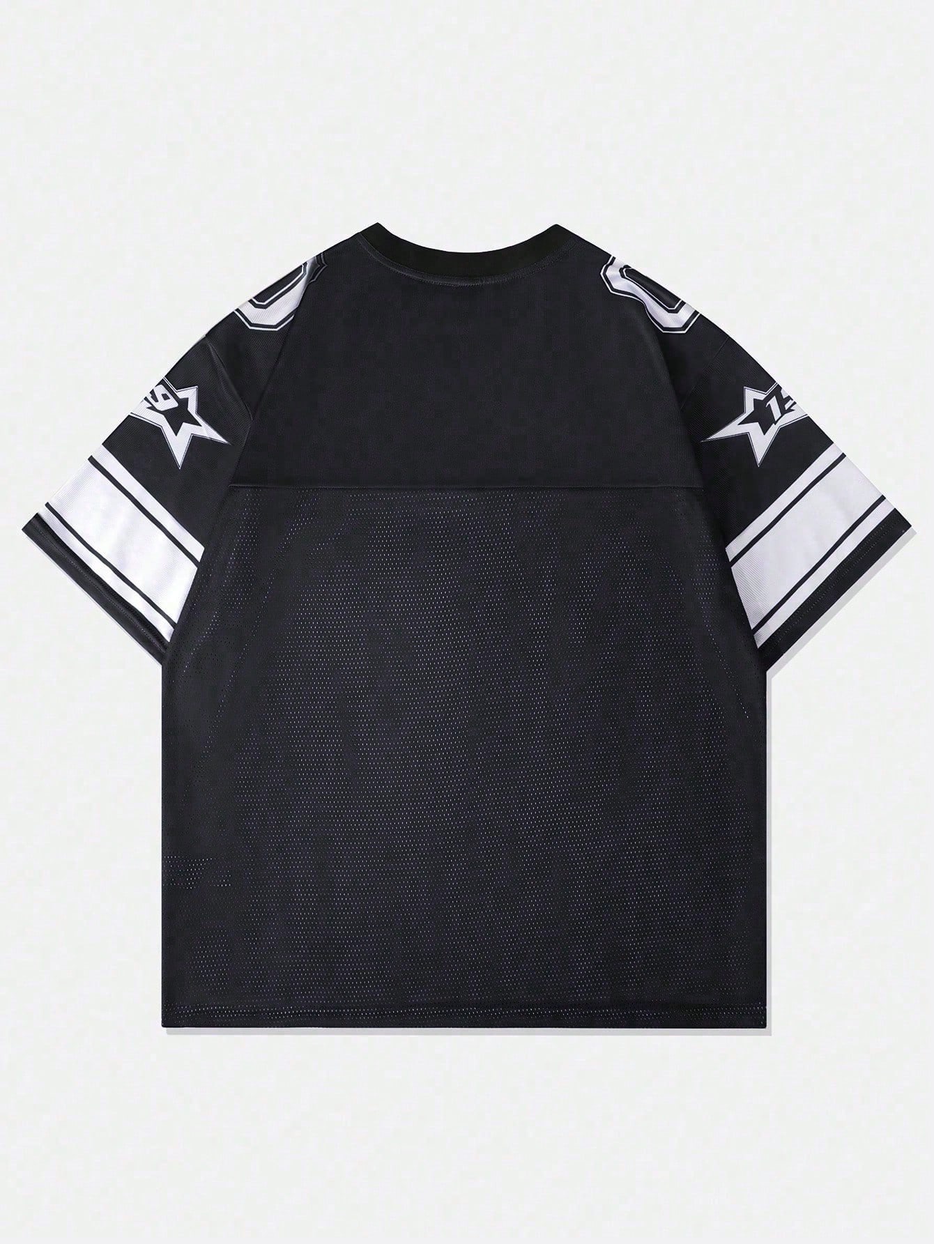 【SATIIIZ】Lekia Football Jersey Short Sleeve Tee SATIIIZ (サティーズ) - レキアフットボールジャージ半袖Tシャツ