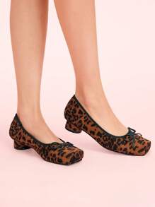 CUCCOO DOLLMOD Zapatos Mary Jane clásicos retro de mujer con puntera cuadrada y tacón cilíndrico, color negro - Bronce - Ver 1