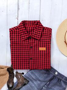 Tween Boys 2pcs Sets, New Styles For Spring And Summer Wildeya. Fashionable Casual Gentleman Plaid Shirt With Distressed Black Denim Jeans 2 Pieces Outfit, Suitable For Outdoor Activities And Daily Wear