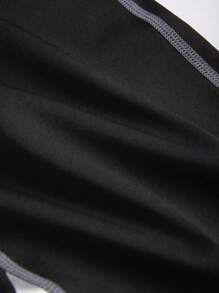 Manfinity Sport Corelite Men's Casual Slim Fit Sports Leggings, Minimalist And Fashionable For Everyday Wear