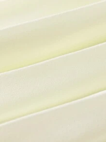 Ontre 2025 Novo Dia dos Namorados Feminino Urbano Elegante Sem Mangas Slim Fit Patchwork Bainha Assimétrica Vestido Longo, Amarelo Verão - Branco - Ver 10