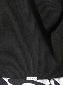 SUMWON Essentielles Langarm T-Shirt mit Rippenmuster, schmal geschnitten, leicht, minimalistischer urbaner Lässig Athleisure Streetwear Klassiker T-Shirt, Herbst-Winter-Stil, Gymnastik-Fitness-Oberteil