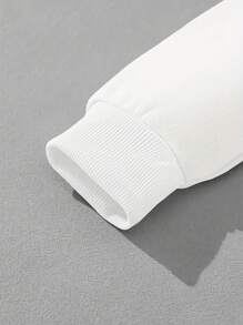 INAWLY 女士标语印花连帽衫和运动裤 2 件套