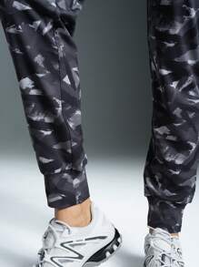 Powerista 女士高腰印花休闲运动长裤，日常穿着