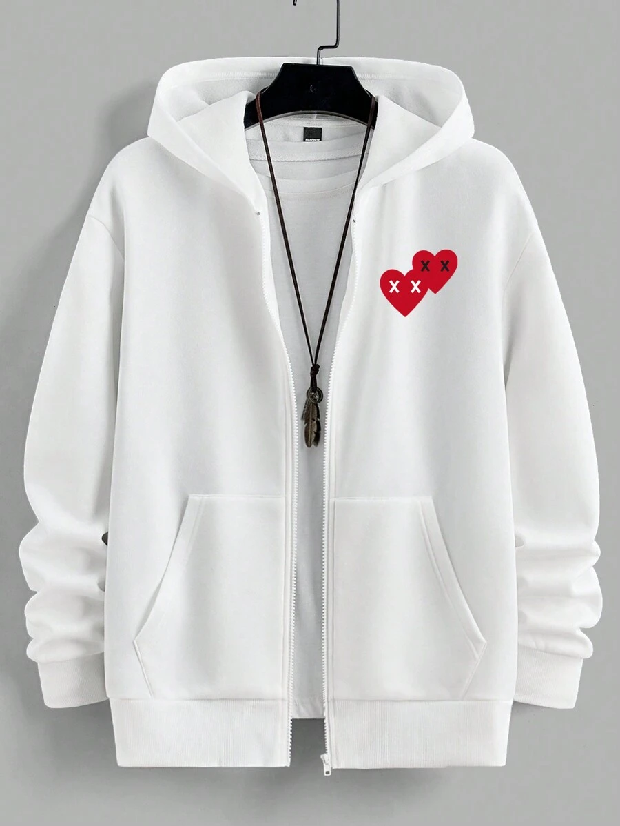 GENTILAND Herren Thermofutter Sweatshirt, Valentinstags Geschenk