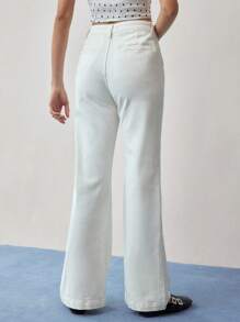 MOTF STUDIO PINTUCK FLARE LEG JEANS,SPRING/SUMMER