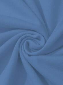 Manfinity Hypemode 男士几何印花圆领短袖休闲T恤 男士T恤 男士 - 藍色 - 查看 4