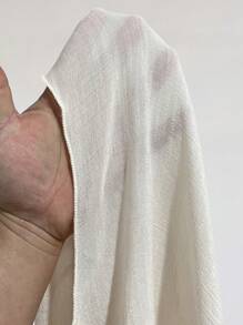 SHEIN Slayr CURVE Set de 2 piezas de cubrecuerpo básico casual, talla grande, para vacaciones en la playa de verano - Albaricoque - Ver 6