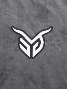 Manfinity Hypemode 男士休闲水洗落肩宽松短袖 T 恤