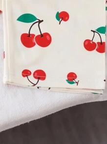 Tween Girl Round Neck All-Over Print Long Sleeve Top And Pants Pajama Set - Yellow - View 4