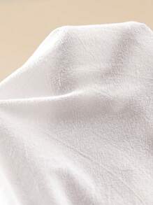 EMERY ROSE Plus Size Vacation Casual Solid Color Hollow Out Pants,Summer Outfits For Women,Vacation Outfits Woman