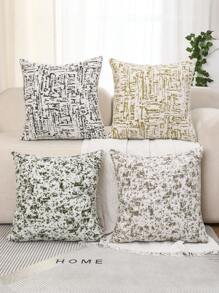 Fata De Perna Jacquard Chenille Living Decor Dormitor