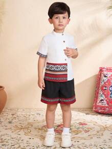 SHEIN Summer Matching Family Vacation Outfits - White - View 5