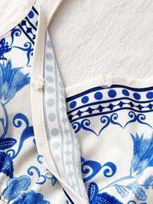 Travachic KIDS Baby Girl Summer Floral Print Strap Vacation Dress, Mommy And Me Matching Outfits (2 Pieces Sold Separately)