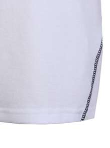 Young Boy Casual Sport Short Sleeve T-Shirt, Spring/Summer - White - View 6
