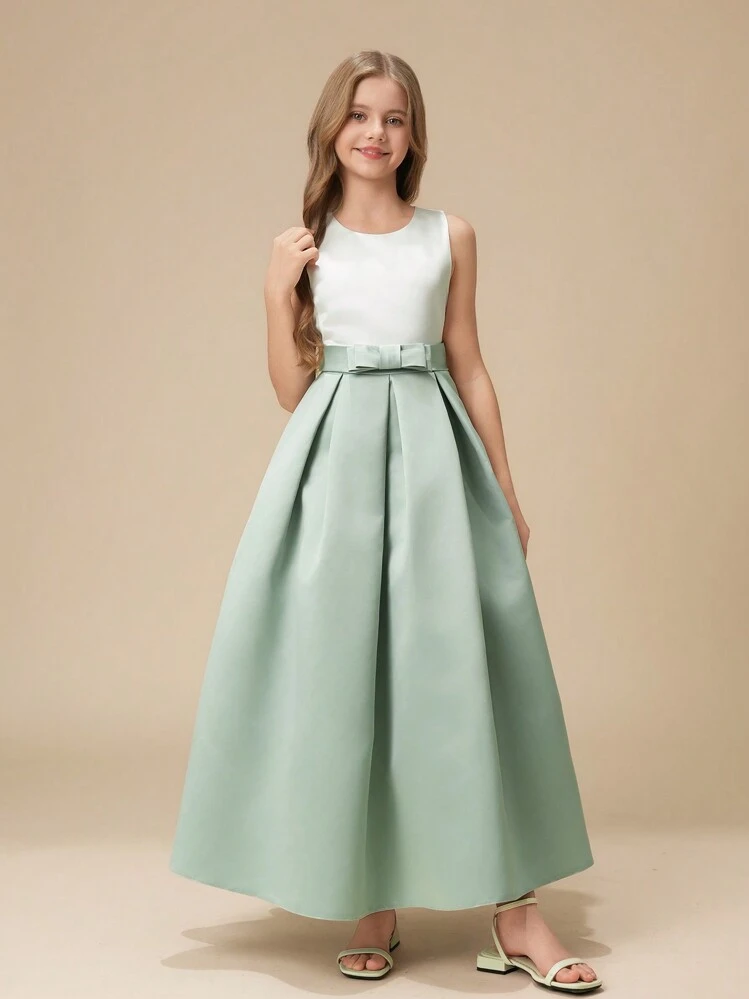 Abiti da ballo lunghi ed eleganti da donna con tasche in raso linea A senza schienale abito da sposa abiti da sera sexy con lacci al collo spaghetti