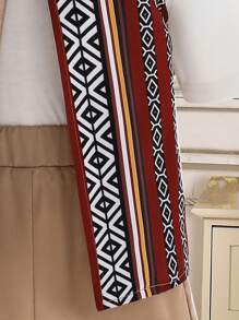 Baby Boy Minimalist Fashion Sleeveless Top And Shorts 2 Pieces Set, Casual Everyday Wear - Khaki - View 5