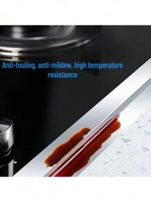 1 卷 10 米水槽防水胶带、厨房炉灶防油胶带、台面防霉胶带、耐高温铝箔胶带、厨房浴室配件 - 銀色 - 查看 6