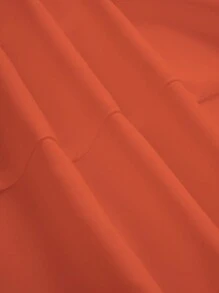 Chiquease Fashion Commuter Butterfly Decorated Blazer - Orange - View 4