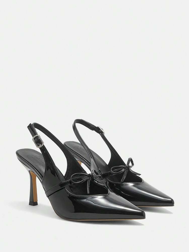 CUCCOO CURVES Fashionable Elegant Plus Size Wide Toe High Heel Pumps Spring Shoes Spring Break Easter