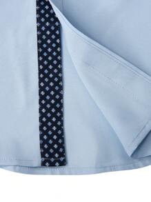 Manfinity Bizformal 男士纯色前扣长袖休闲衬衫