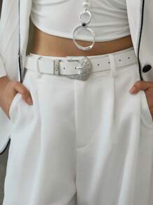 MOTF PREMIUM Pantaloni da tailleur con piega pressata - Bianco - Visualizzare 6