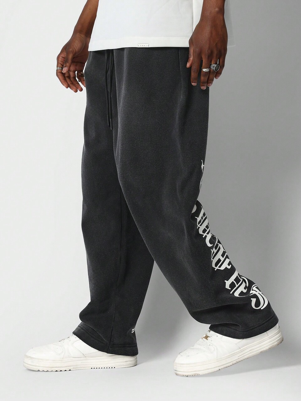 Logo Print French Terry Jogger Sweatpants