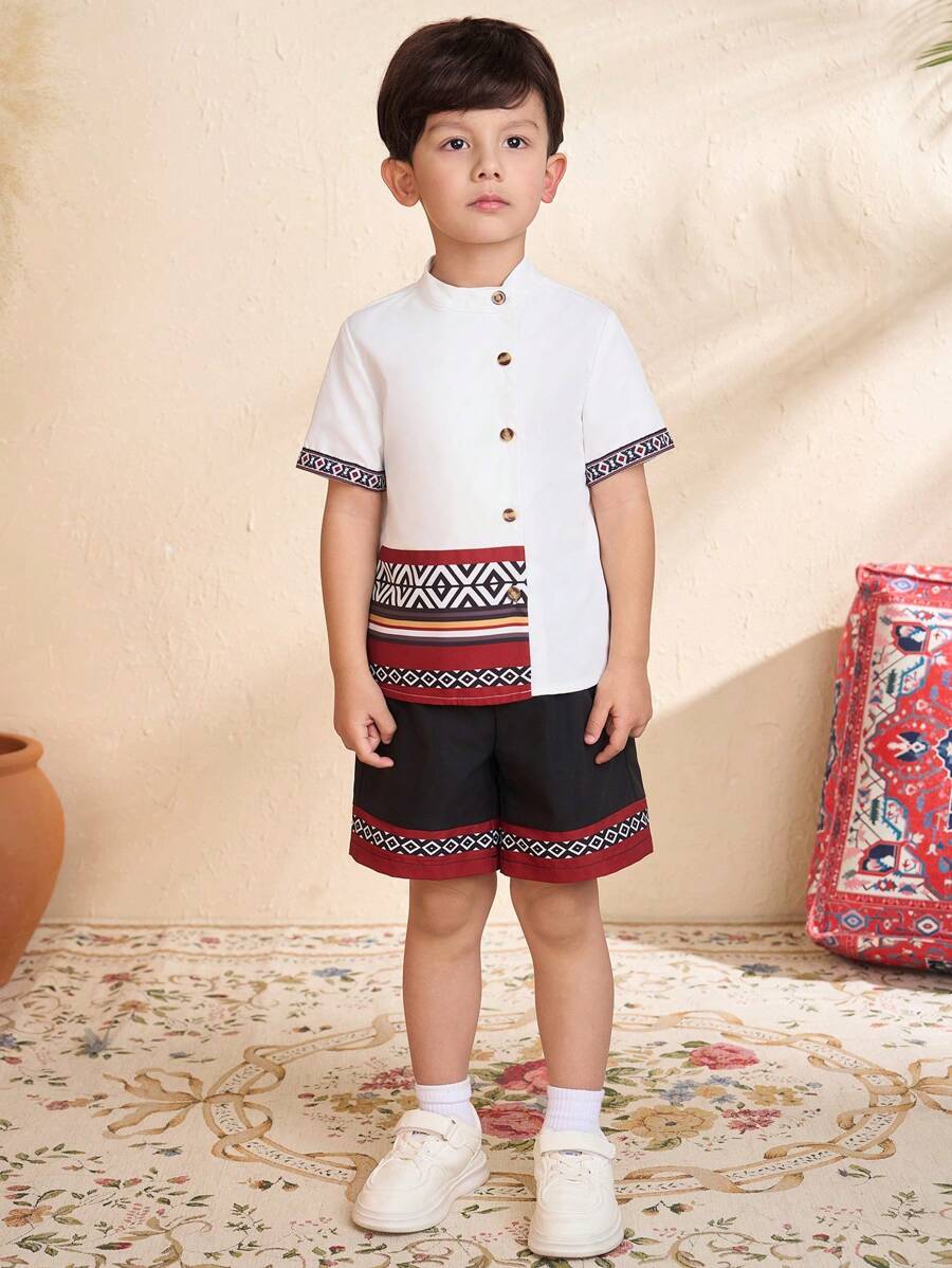 SHEIN Summer Matching Family Vacation Outfits - White - View 1