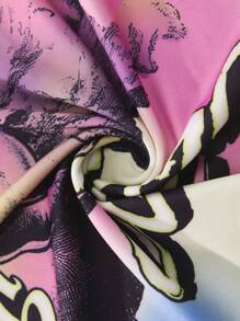 ROMWE MEN Street Life Men's Vintage Angel Baby Graphic Printed T-Shirt, Street Vintage Style