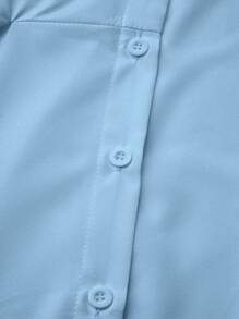 INAWLY Plus Size Women Elegant Tie-Up Hollow Sleeve Fashion Blouse, Spring/Autumn Women Shirt