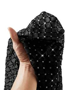 Ellevyn Women's Sheer Long Dress, Ideal For New Year Party Valentines Clothes Date Night Dress